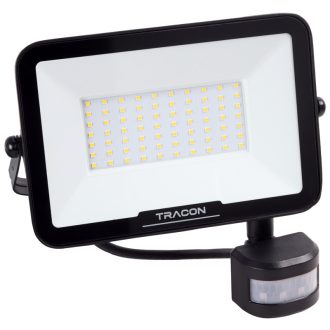   TRACON RSMDSM50W LED fényvető SAMSUNG chippel,mozgásérzékelős 220-240V AC, 50W,