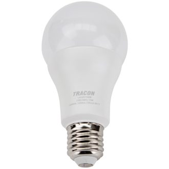   TRACON LAS6015NW Gömb burájú LED fényforrás SAM 230V,50Hz,15W,4000K,E27,1520 lm,