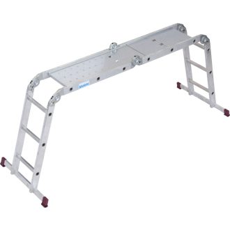   KRAUSE 085214 Corda Univerzális csuklós létra dobogóval 4x3 fokos