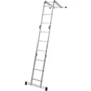 KRAUSE 085214 Corda Univerzális csuklós létra dobogóval 4x3 fokos