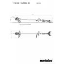 Metabo FSD 36-18 LTX BL 40 (601610850) Akkus fűkasza
