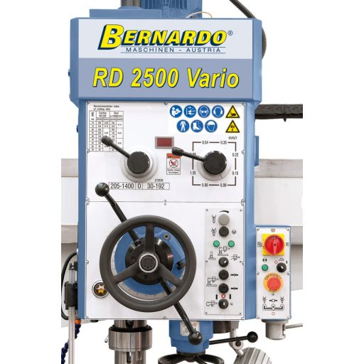 Bernardo RD 2500 Vario Radiálfúrógép 400V 01-1336XL