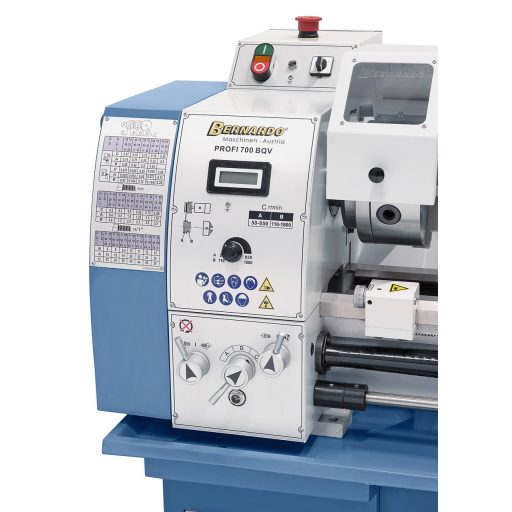 Bernardo Profi 700 BQV Vezér és vonóorsós esztergagép 230V