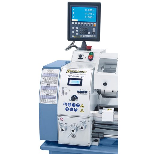Bernardo Profi 700 Top Vario Vezér és vonóorsós esztergagép + ES-12V mutató