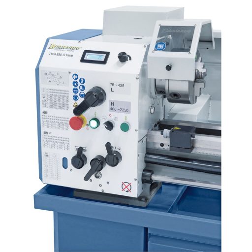 Bernardo Profi 880 G Vario Vezér és vonóorsós esztergagép 400V