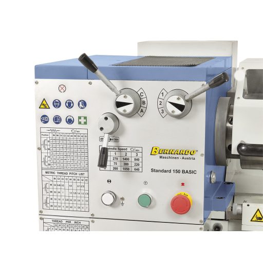 Bernardo Standard 150 Basic Vezér és vonóorsós esztergagép 400V