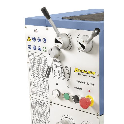 Bernardo Standard 150 Plus Vezér és vonóorsós esztergagép 400V