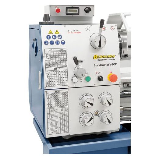 Bernardo Standard 165 V-Top Vezér és vonóorsós esztergagép + ES-12 V mutató