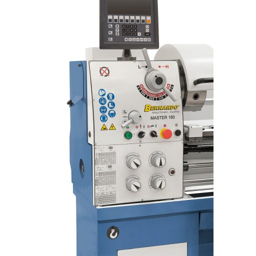 Bernardo Master 180 Univerzális esztergagép + ES-12 V digitális kijelző 400V
