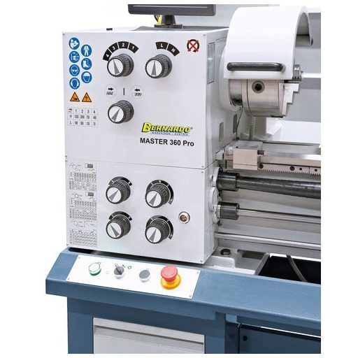 Bernardo Master 360 Pro Univerzális esztergagép + ES-12 V mutató 400V