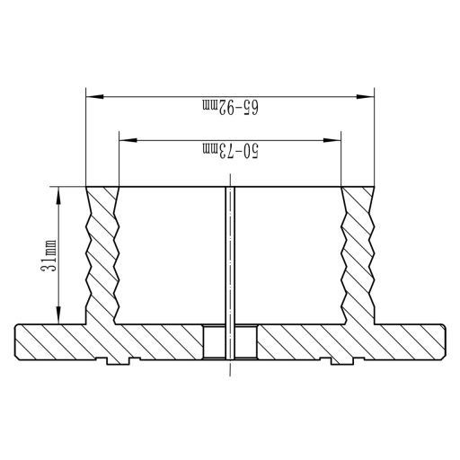 Bernardo Haibacken f. Spannfutter M 115 10-60665