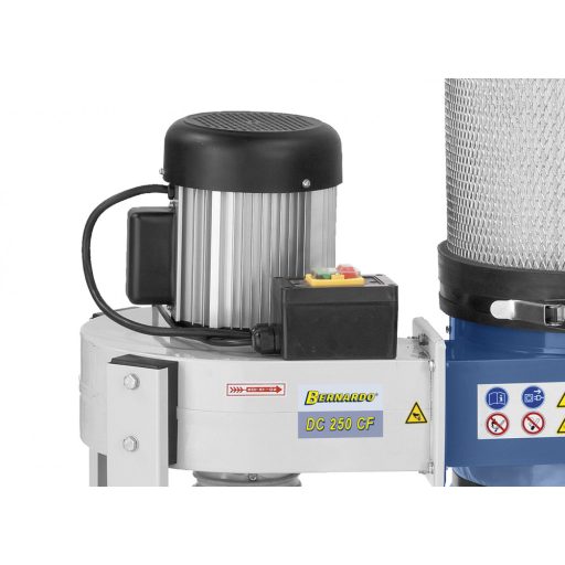 Bernardo DC 250 CF Elszívóberendezés finompor filterpatronnal 230V