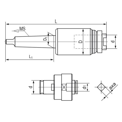 Bernardo Menetfúró fej MK 3 / M12 - M24