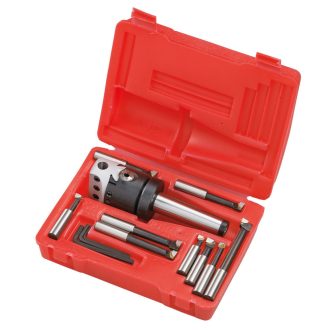   Bernardo Sík- és kiesztergálófej-szett diam. 75 mm, inkl. fúrórudak 25-1020