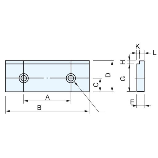 Bernardo SJ 160 Lépcsős szorítópofák 2 db