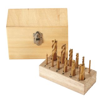   Bernardo Hengeres szárú marókészlet TiN bevonattal 3–12 mm (12 részes)